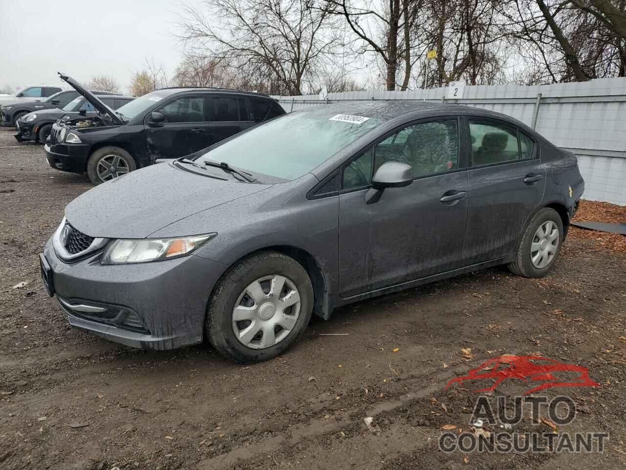 HONDA CIVIC 2013 - 2HGFB2F42DH014222