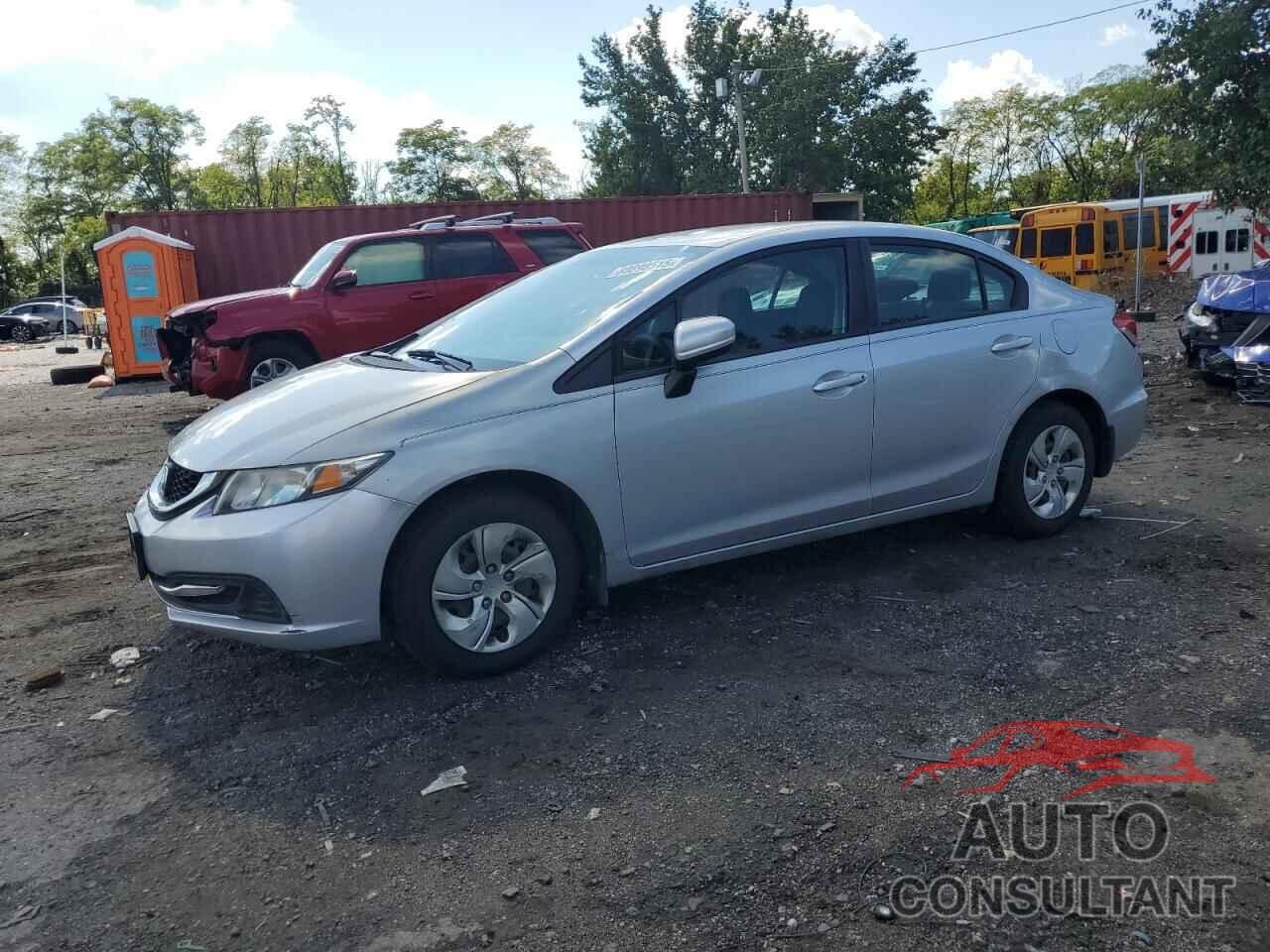 HONDA CIVIC 2014 - 19XFB2F54EE253551