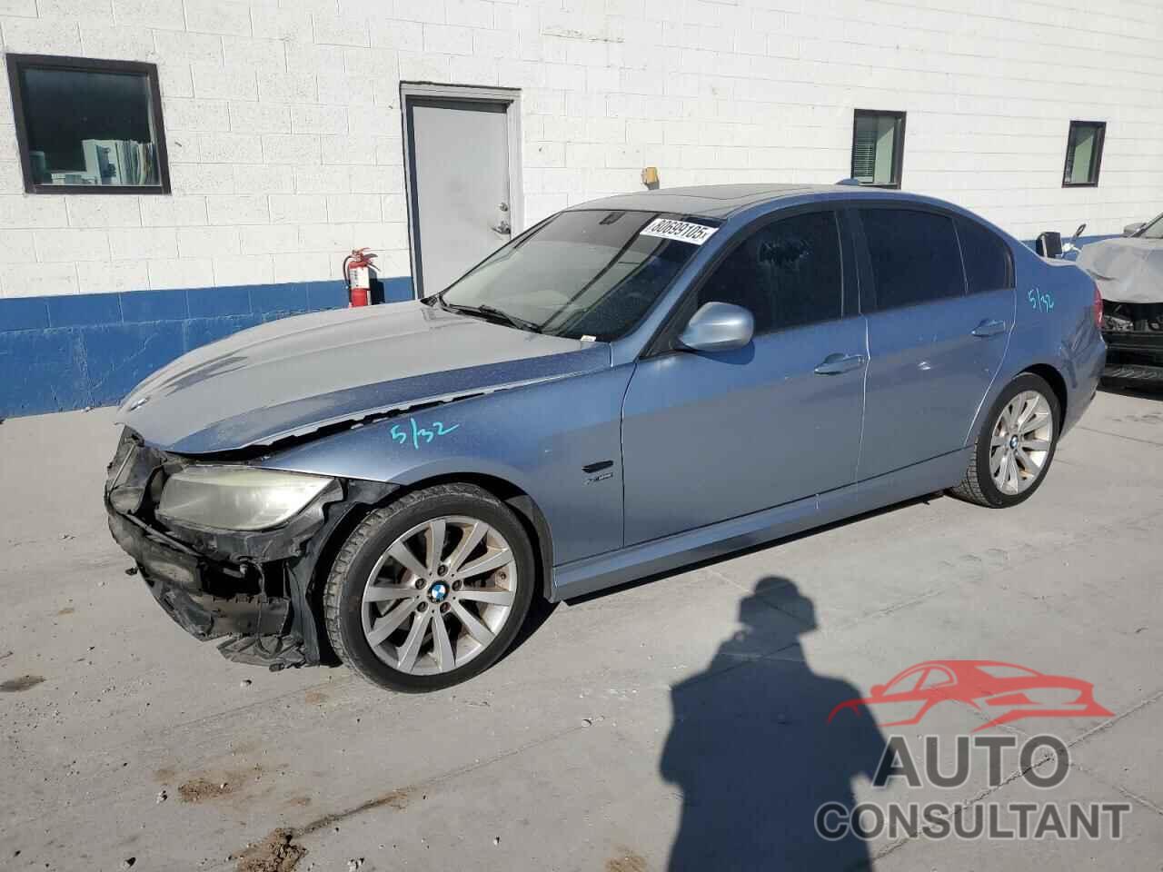 BMW 3 SERIES 2011 - WBAPK7C54BA818253