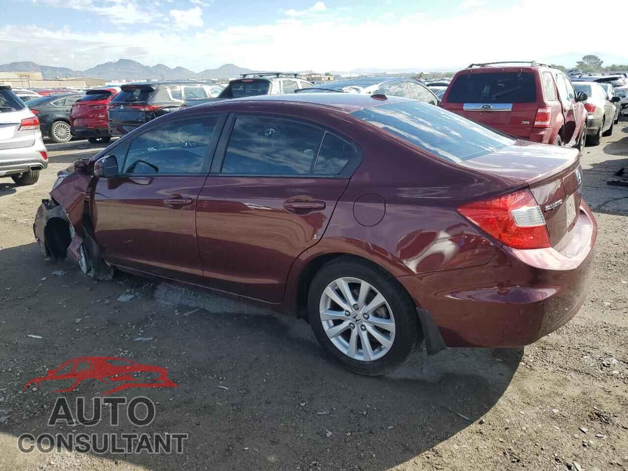 HONDA CIVIC 2012 - 2HGFB2F87CH551749