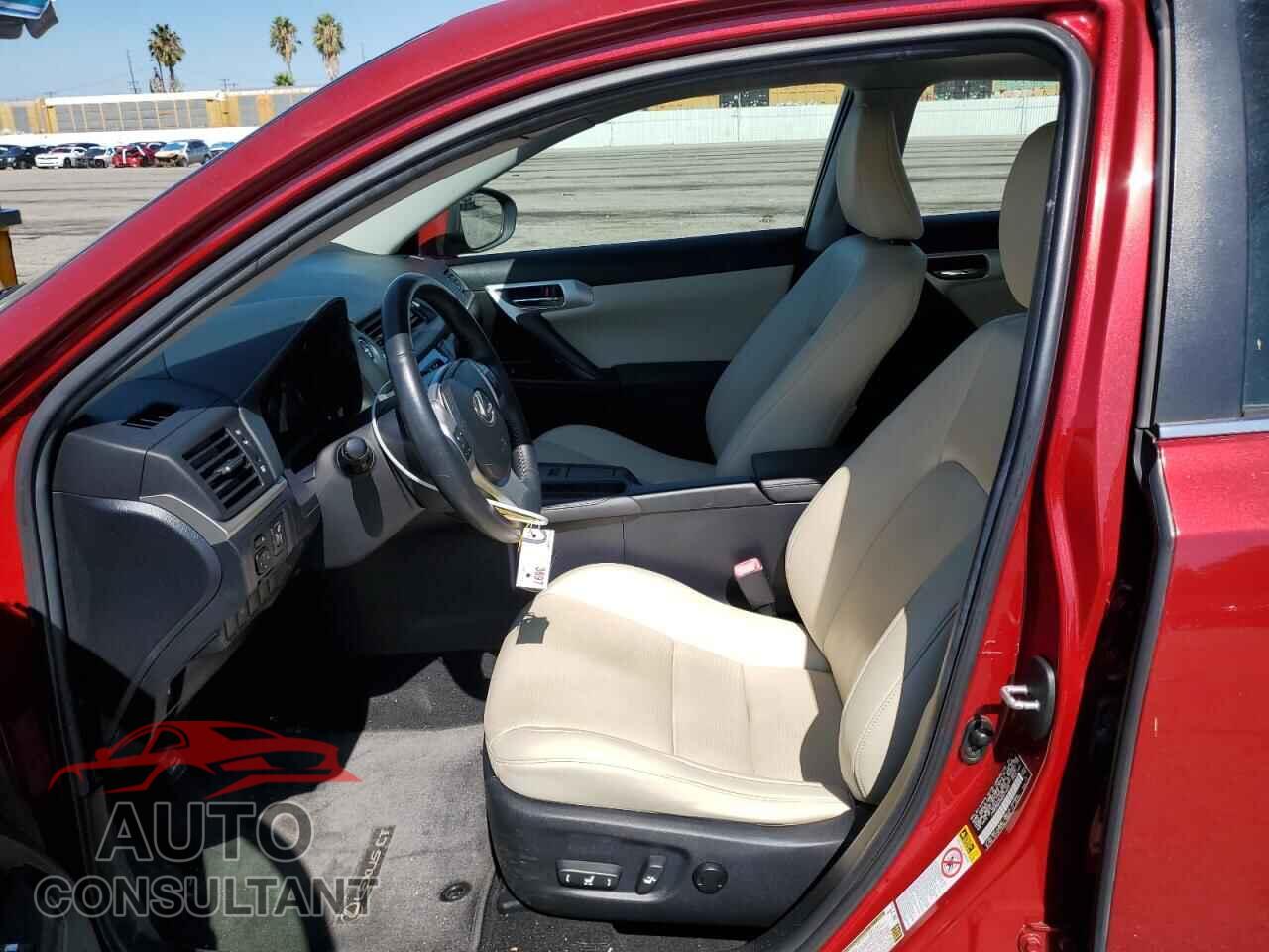 LEXUS CT 200 2011 - JTHKD5BH3B2018544