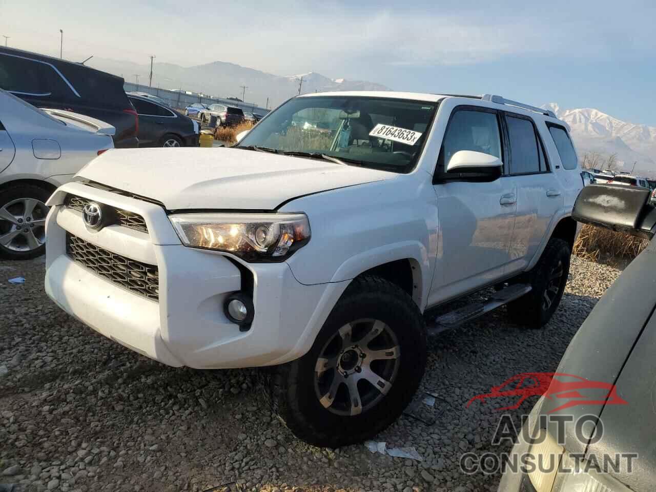 TOYOTA 4RUNNER 2016 - JTEBU5JR1G5284626