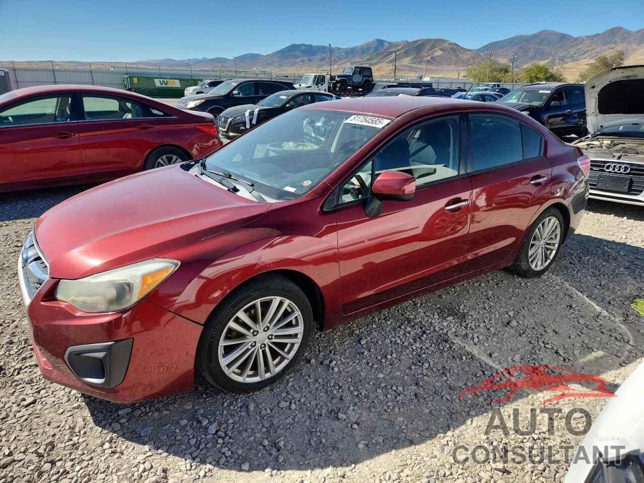 SUBARU IMPREZA 2012 - JF1GJAG62CH013761