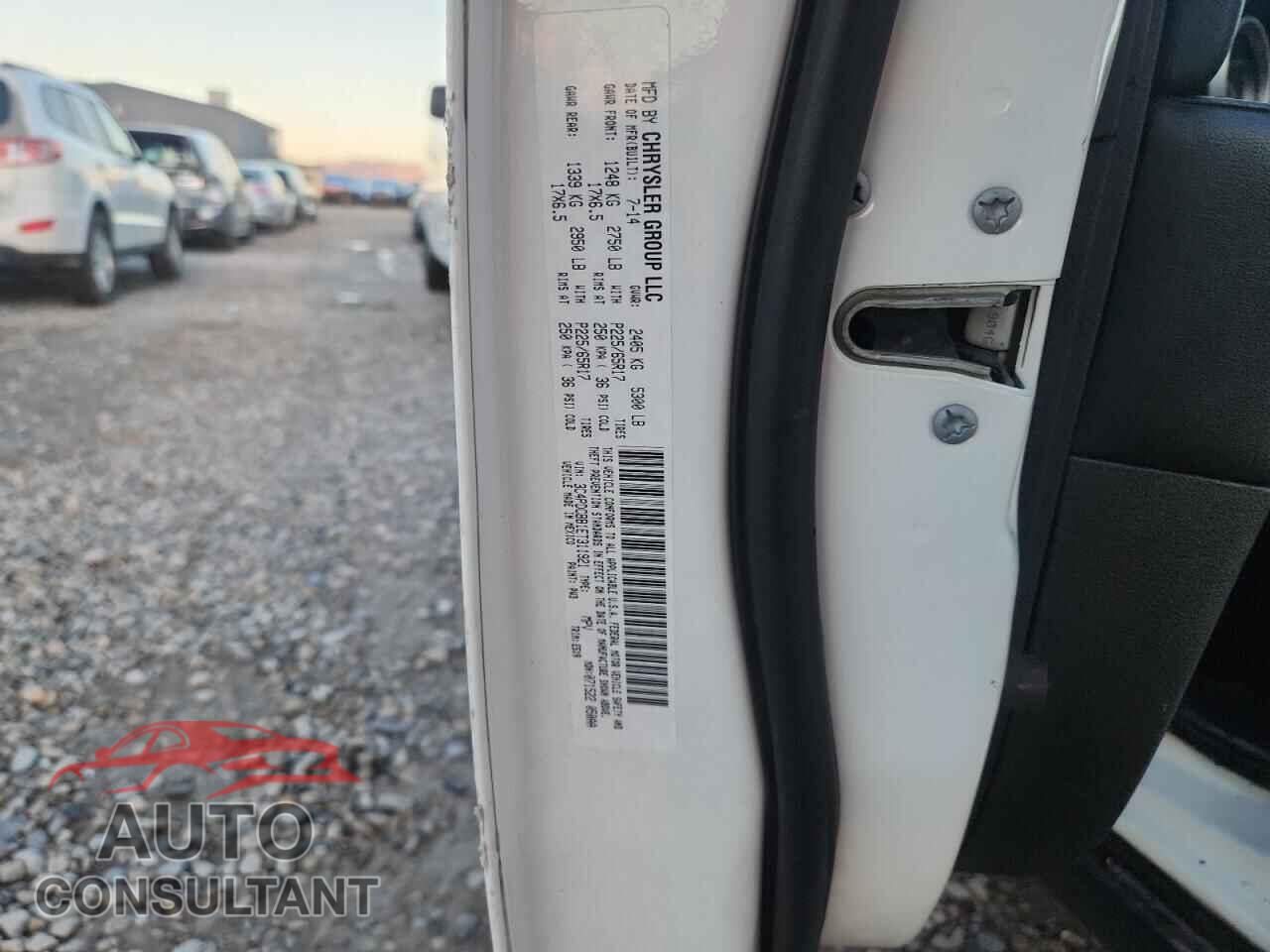 DODGE JOURNEY 2014 - 3C4PDCBB1ET311921