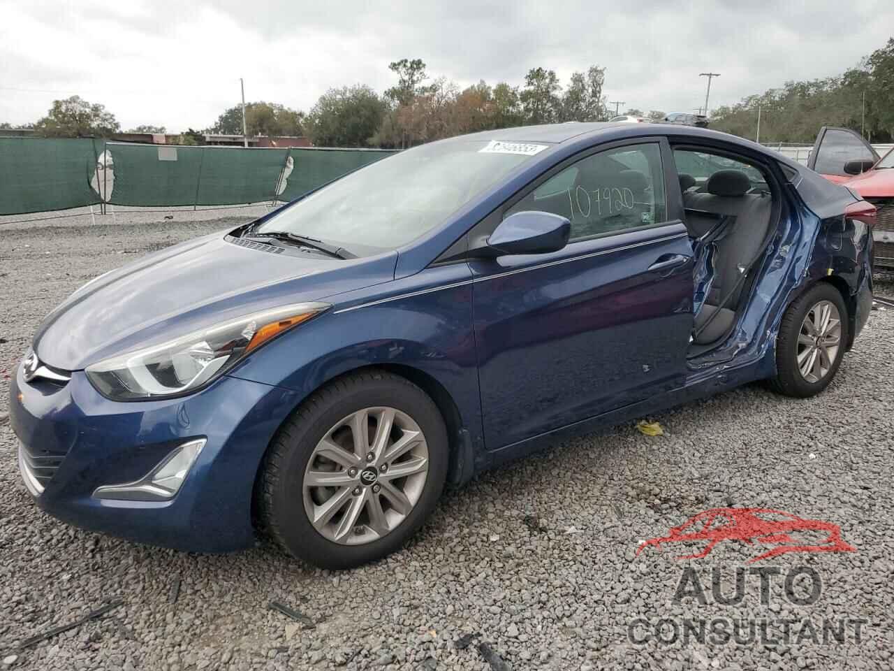 HYUNDAI ELANTRA 2016 - 5NPDH4AEXGH680675