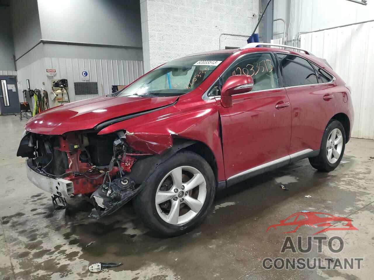 LEXUS RX350 2010 - 2T2BK1BA5AC074905