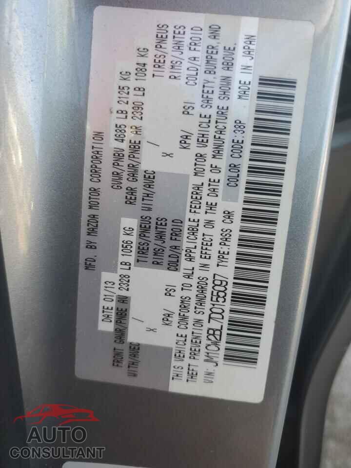 MAZDA 5 2013 - JM1CW2BL7D0155097