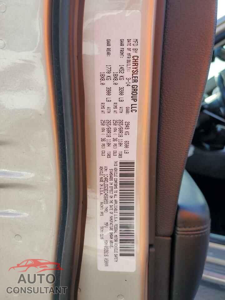 DODGE DURANGO 2014 - 1C4RDJDG3EC456055