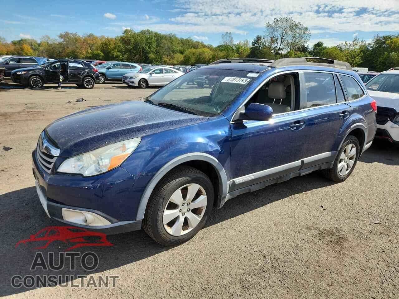 SUBARU OUTBACK 2010 - 4S4BRBLC8A3368566