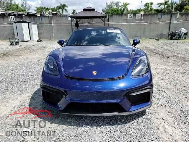 PORSCHE BOXSTER 2021 - WP0CC2A8XMS240221