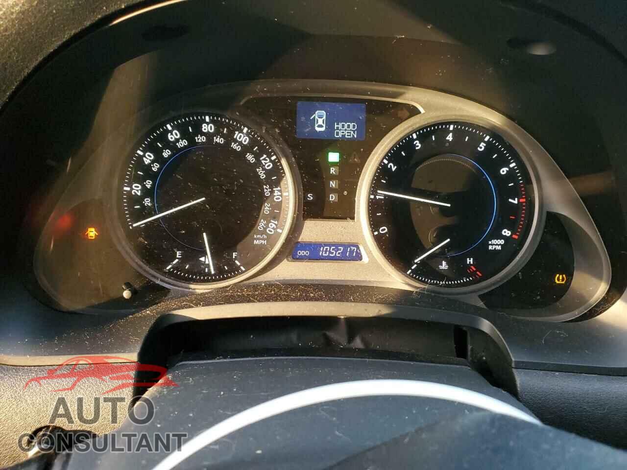 LEXUS IS 2010 - JTHCF5C29A5043843