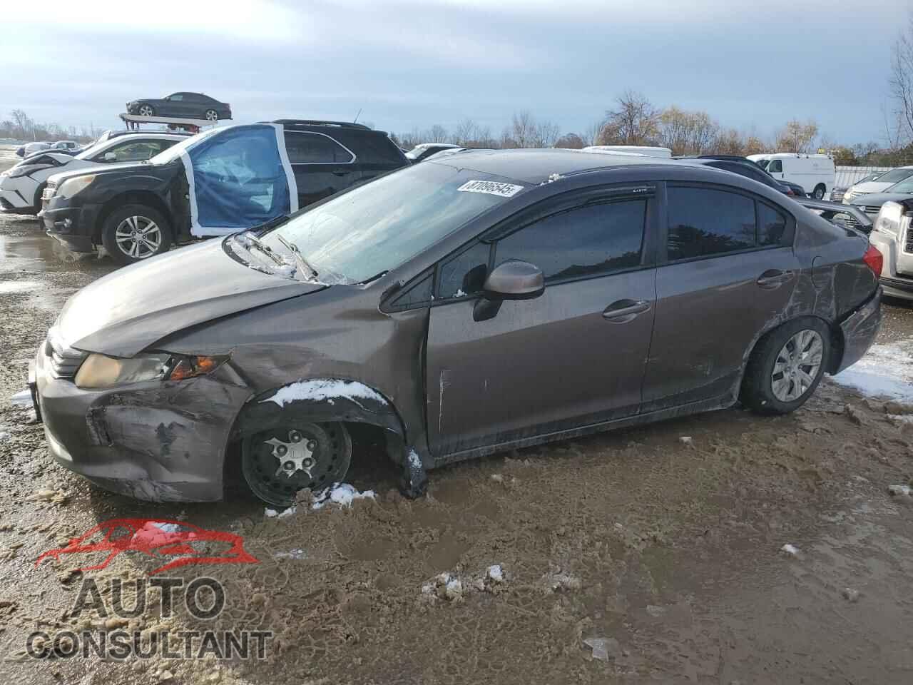 HONDA CIVIC 2012 - 2HGFB2F44CH022563