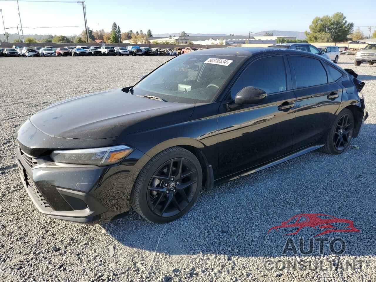 HONDA CIVIC 2022 - 2HGFE2F51NH550094