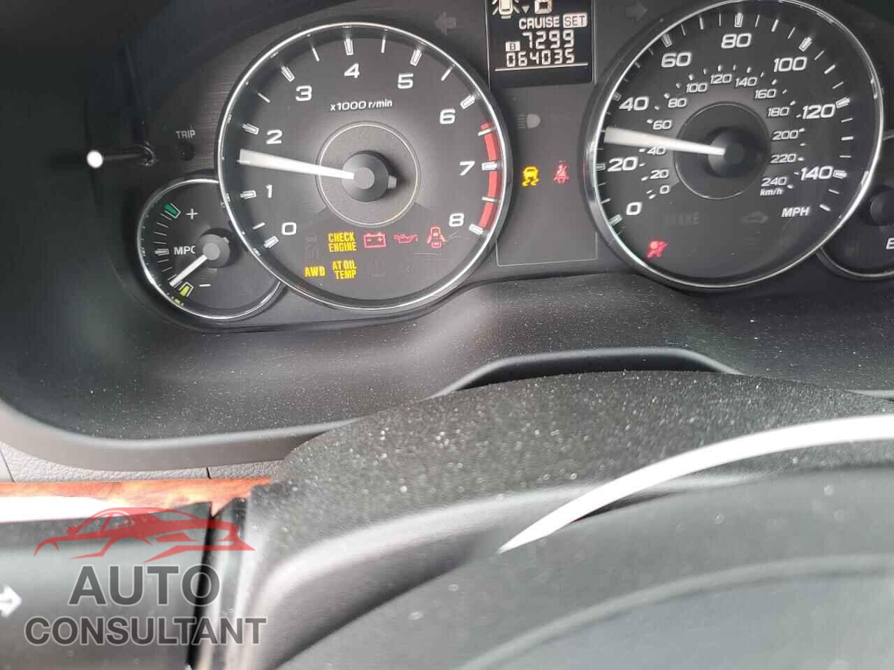 SUBARU OUTBACK 2011 - 4S4BRBLC6B3431908