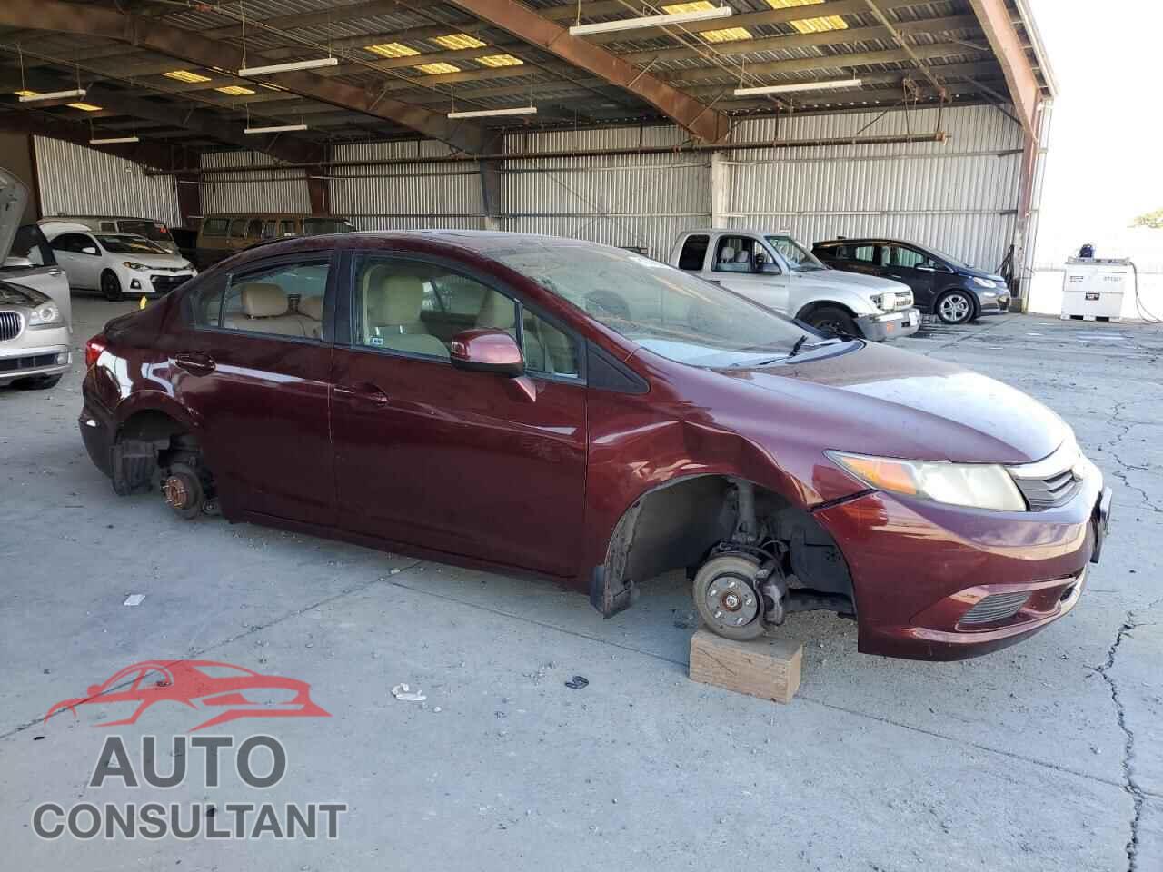 HONDA CIVIC 2012 - 2HGFB2F86CH573841