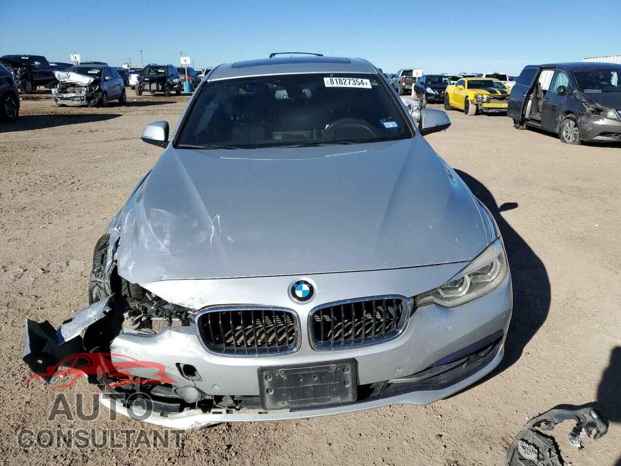 BMW 3 SERIES 2016 - WBA8E3G50GNU04840