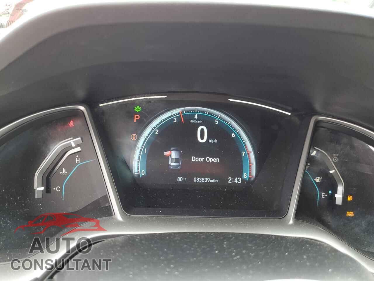 HONDA CIVIC 2017 - 2HGFC2F71HH528544