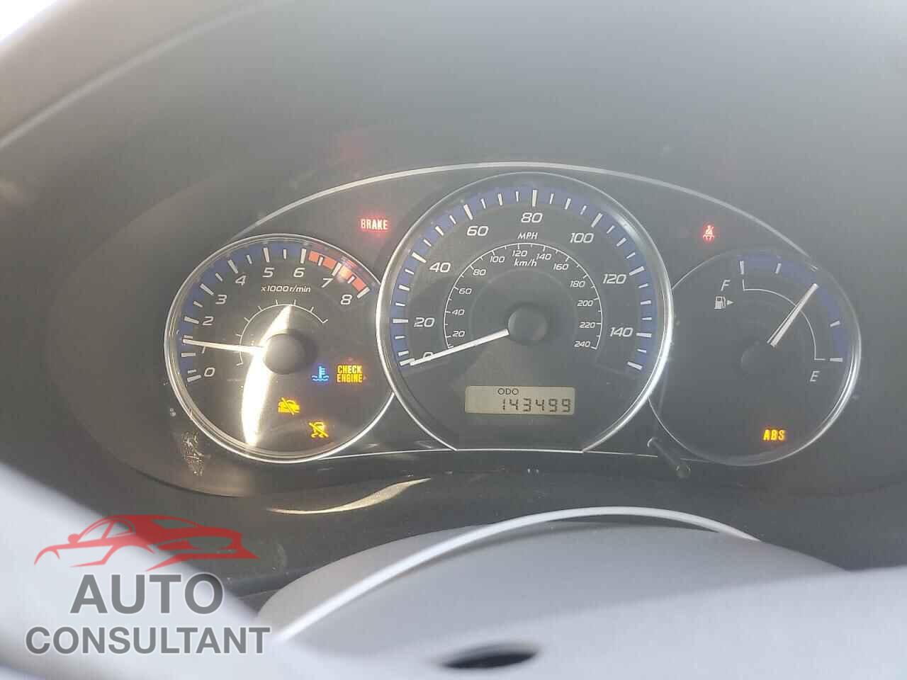 SUBARU FORESTER 2010 - JF2SH6BC5AG785220