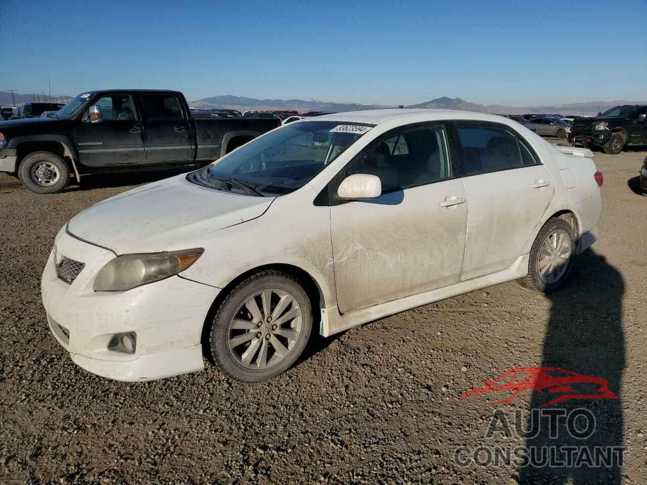 TOYOTA COROLLA 2009 - 1NXBU40E59Z148534
