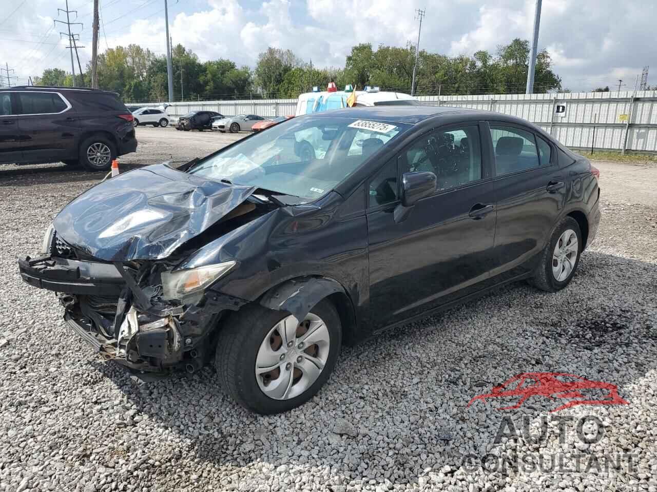 HONDA CIVIC 2014 - 19XFB2F55EE080395