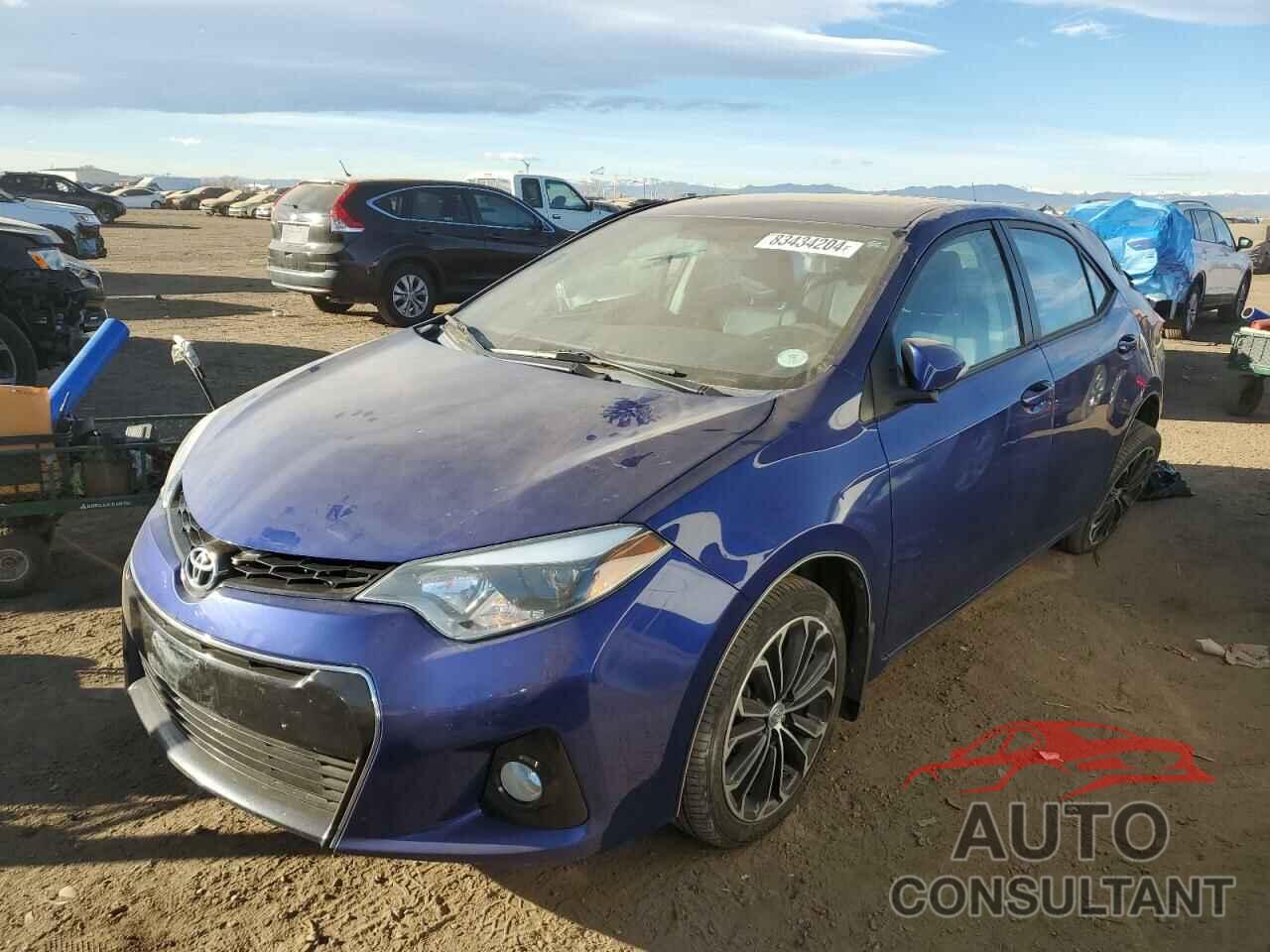 TOYOTA COROLLA 2014 - 5YFBURHE3EP043634