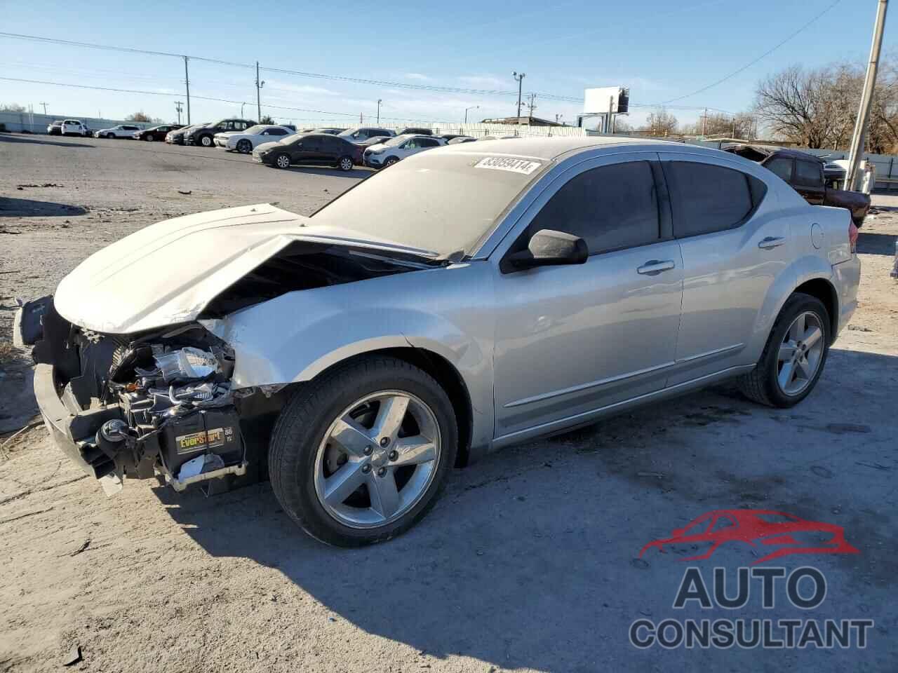 DODGE AVENGER 2012 - 1C3CDZAB9CN154028