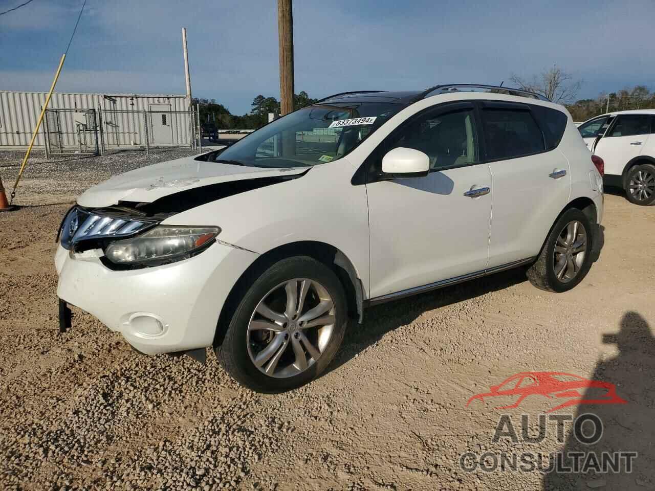 NISSAN MURANO 2010 - JN8AZ1MW5AW113234