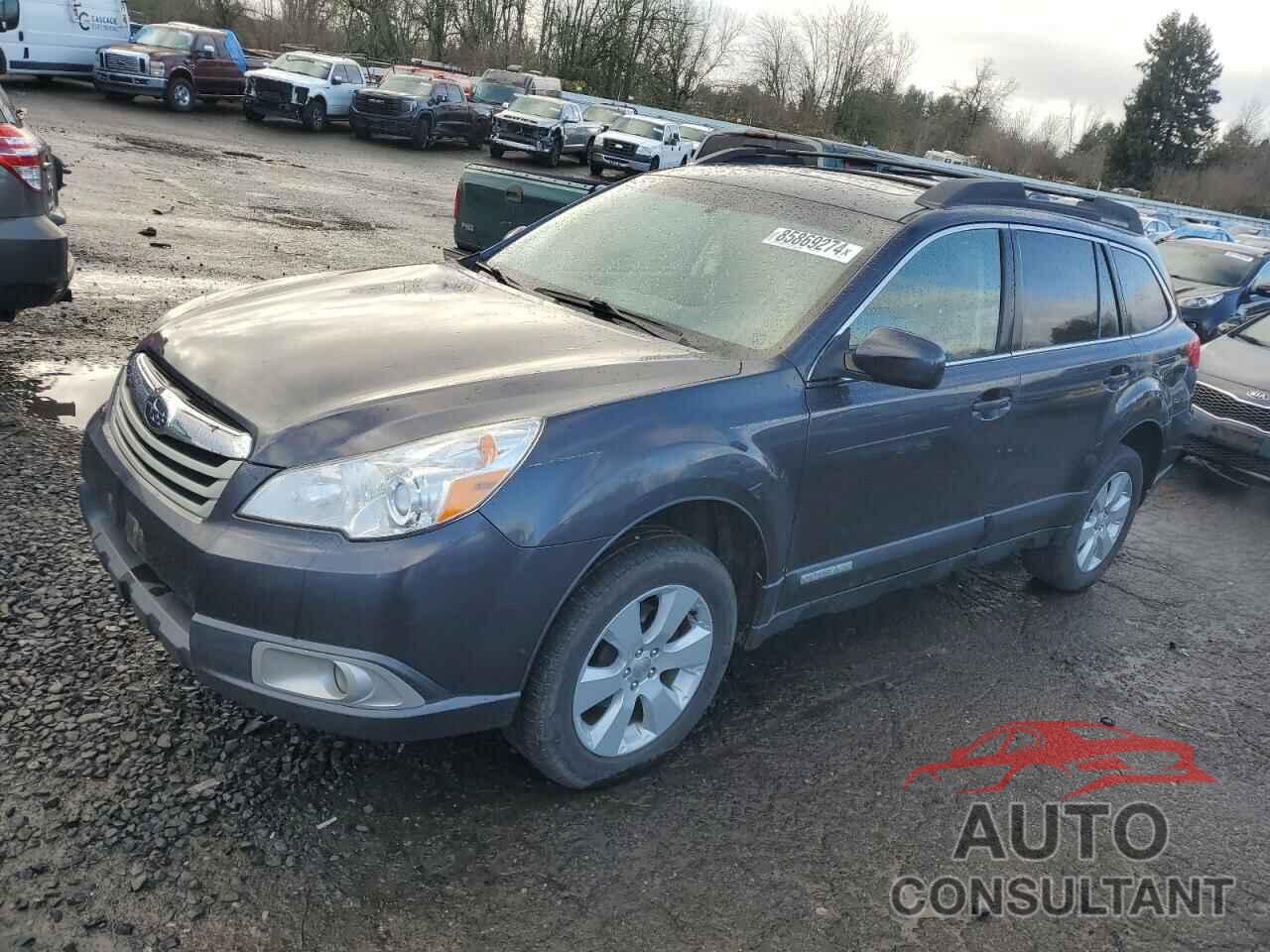 SUBARU OUTBACK 2012 - 4S4BRBGCXC3226197