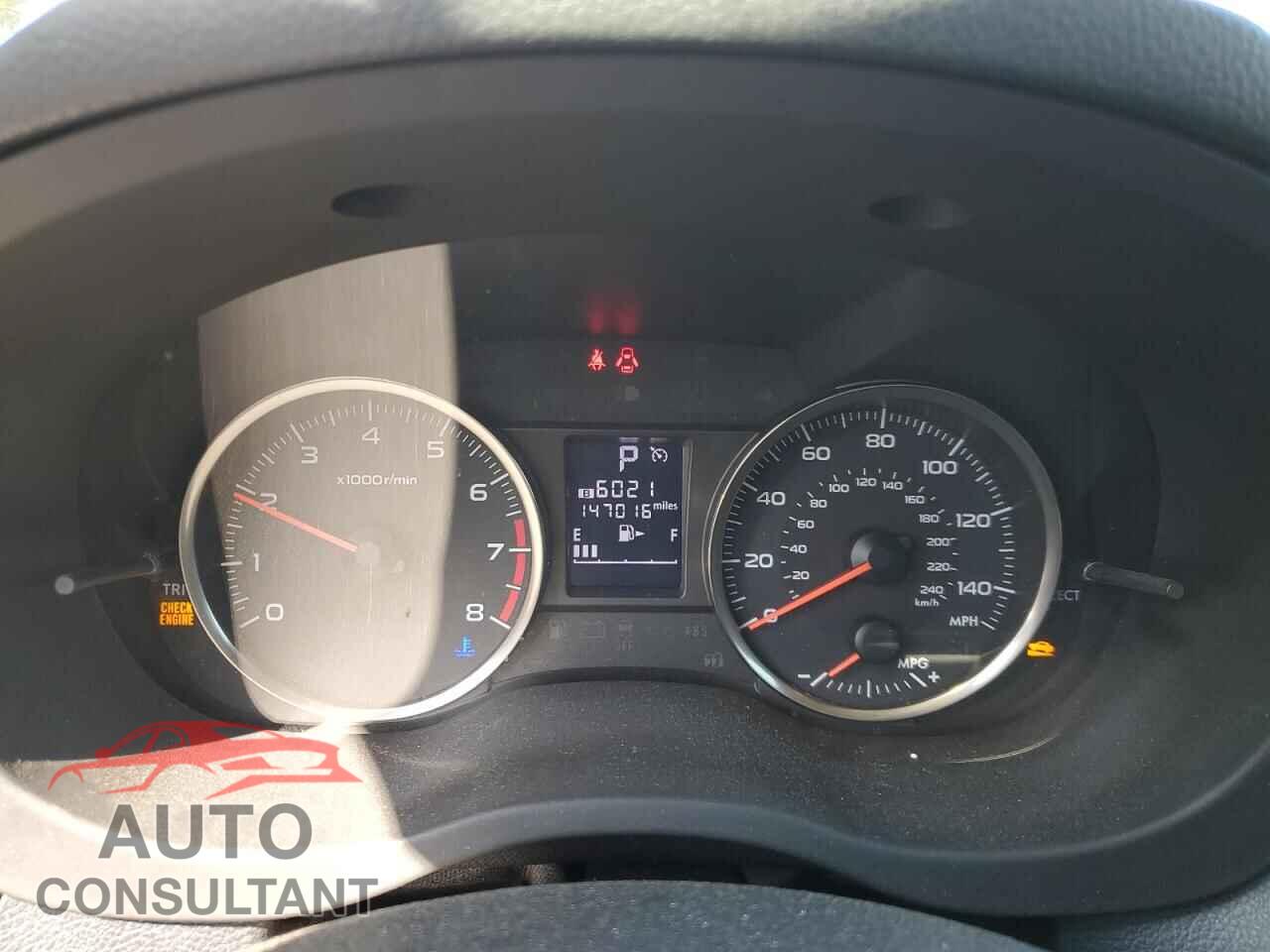 SUBARU XV 2015 - JF2GPACC6F8220101