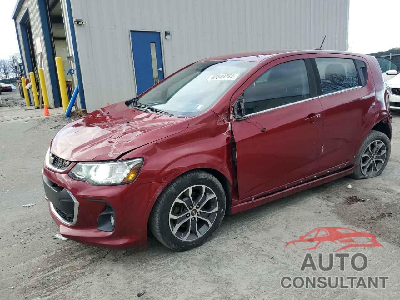 CHEVROLET SONIC 2017 - 1G1JD6SH3H4111993