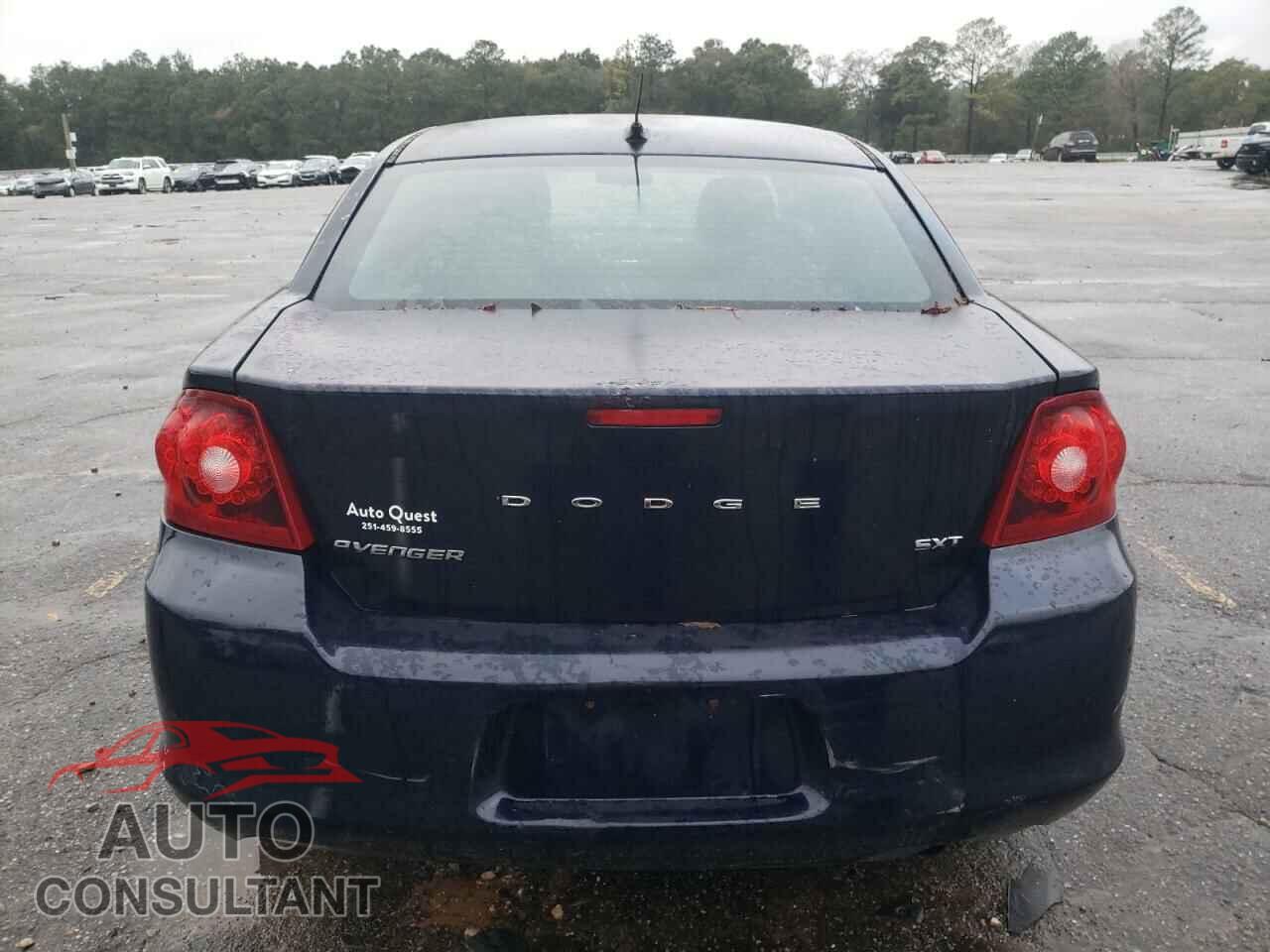 DODGE AVENGER 2013 - 1C3CDZCB6DN707362