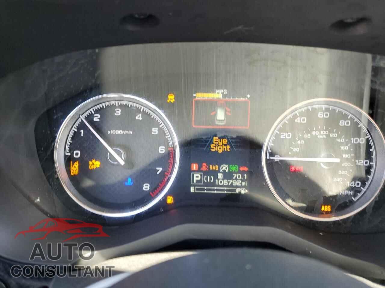 SUBARU FORESTER 2019 - JF2SKAWCXKH569454