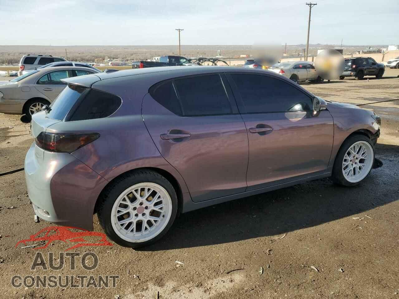 LEXUS CT 200 2013 - JTHKD5BH4D2127453