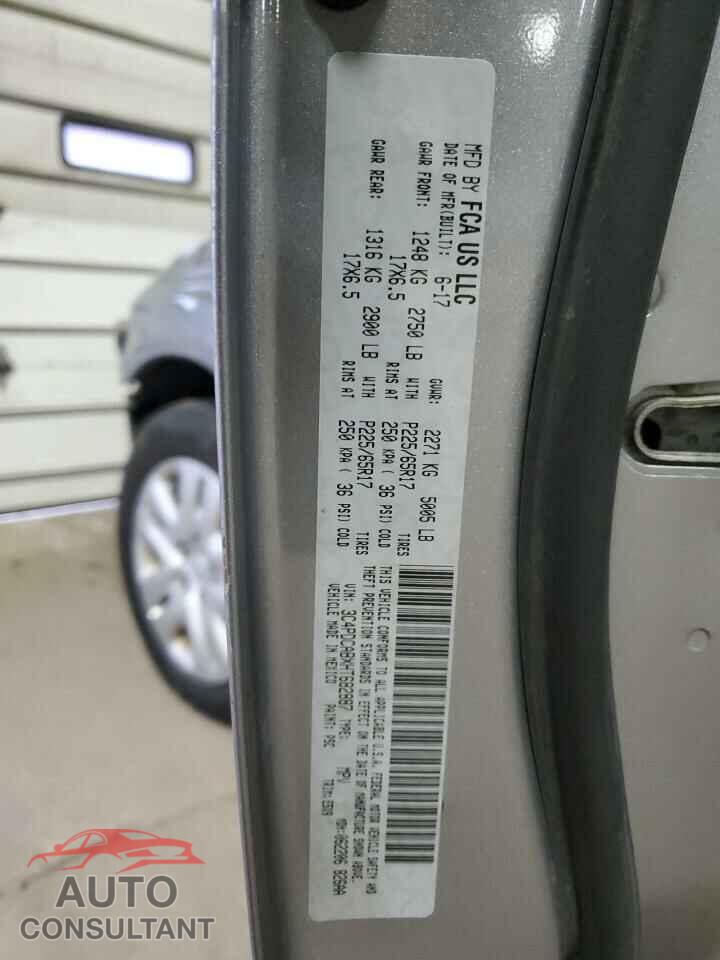 DODGE JOURNEY 2017 - 3C4PDCABXHT682887