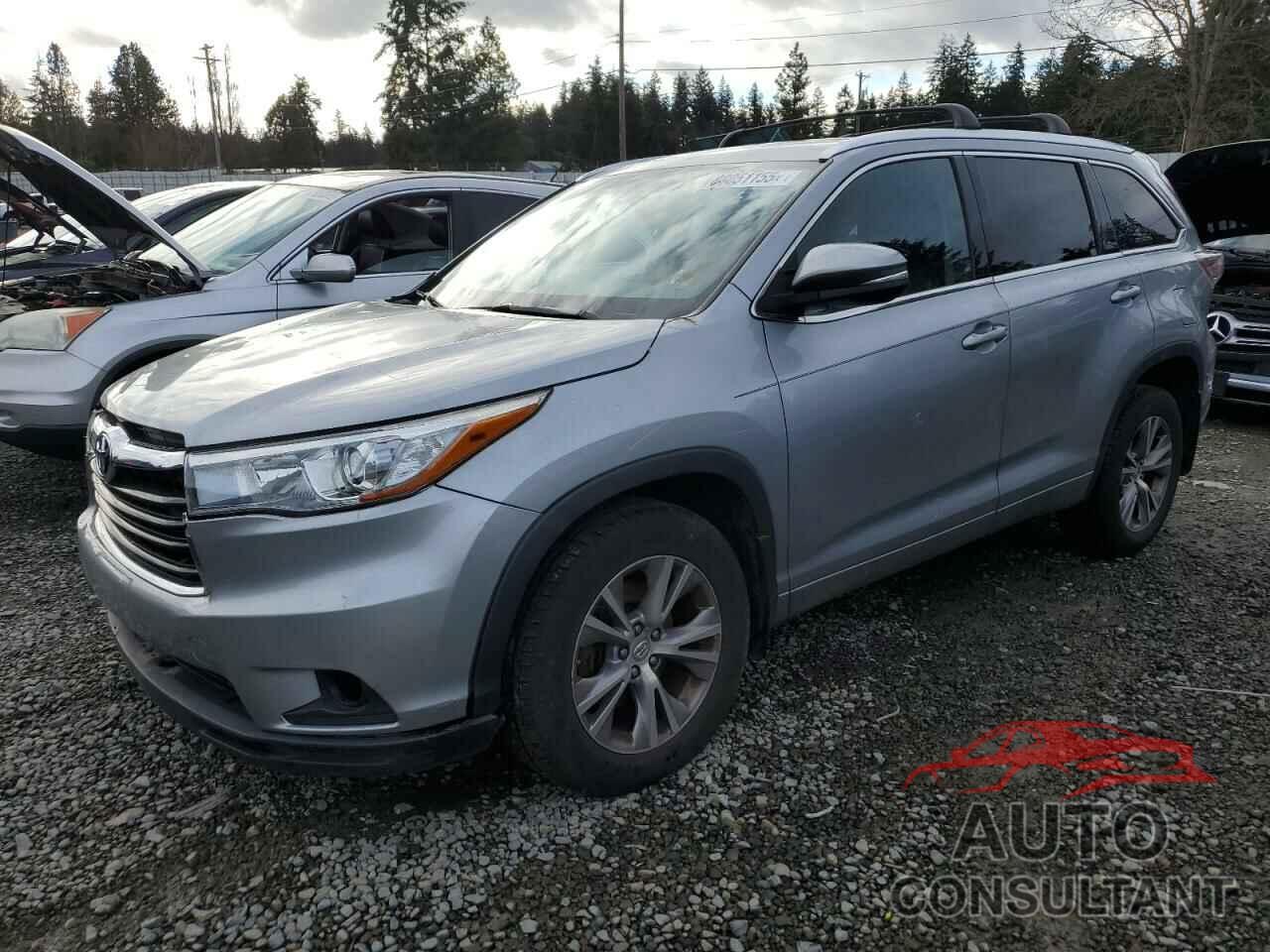 TOYOTA HIGHLANDER 2015 - 5TDJKRFH6FS103011
