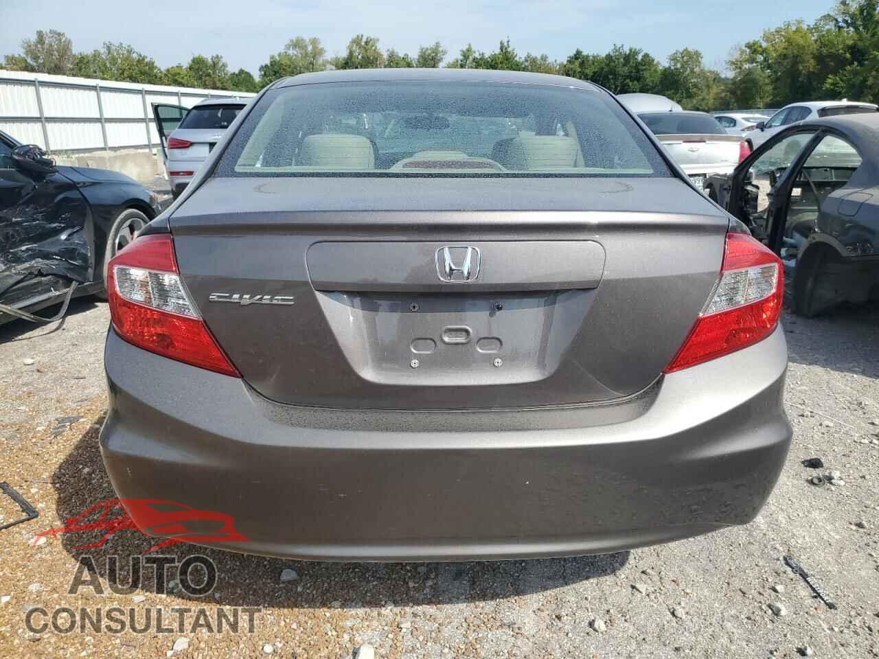 HONDA CIVIC 2012 - 19XFB2F56CE013043