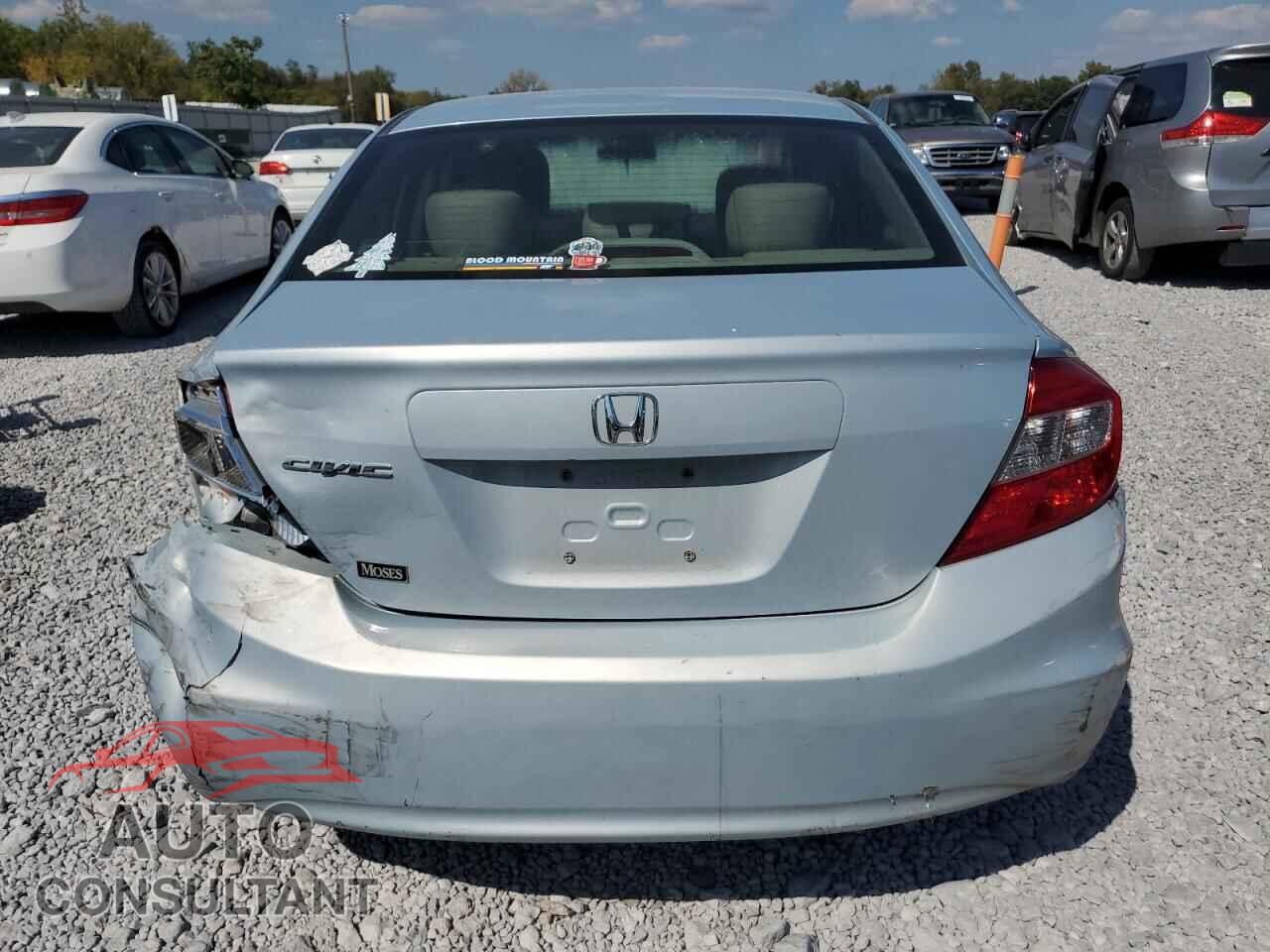 HONDA CIVIC 2012 - 19XFB2F55CE044607