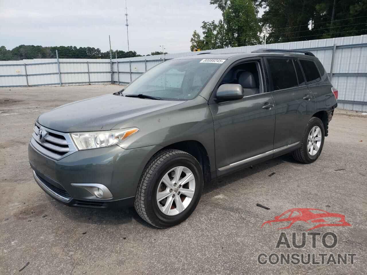 TOYOTA HIGHLANDER 2012 - 5TDZK3EH4CS082477