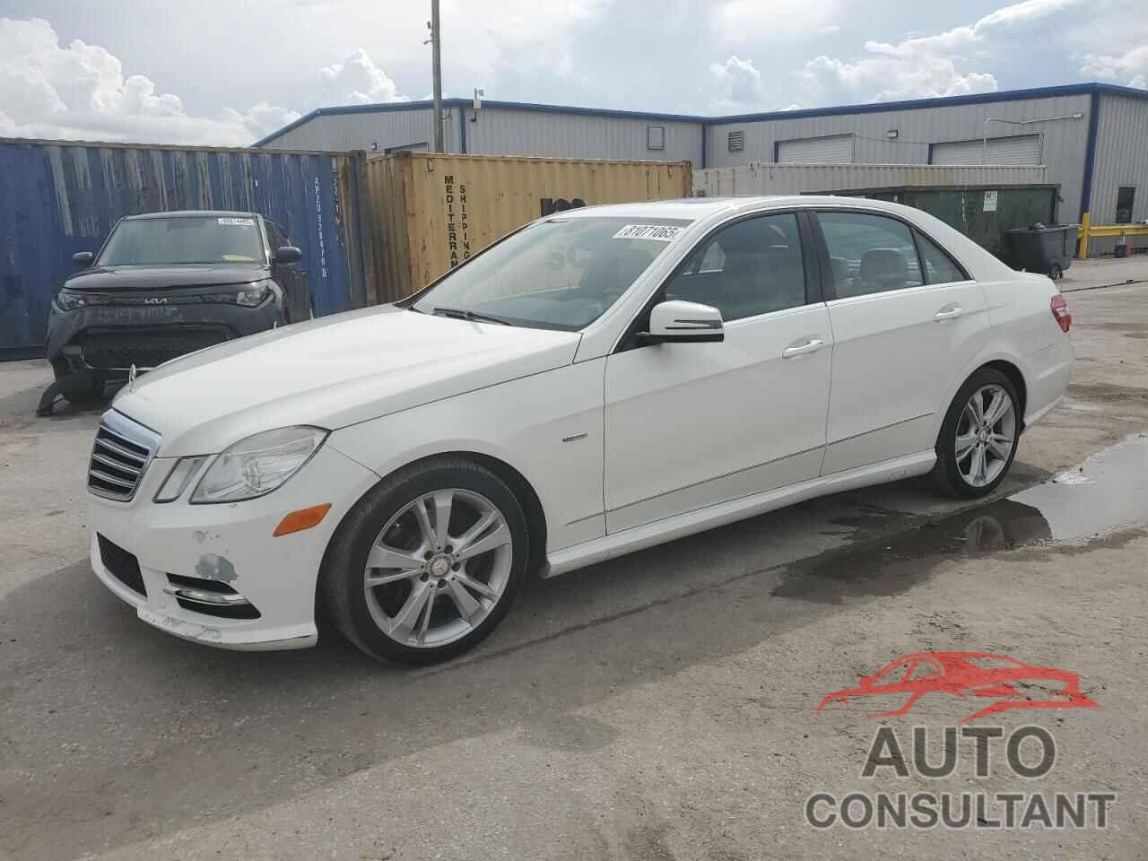 MERCEDES-BENZ E-CLASS 2012 - WDDHF5KB8CA652723