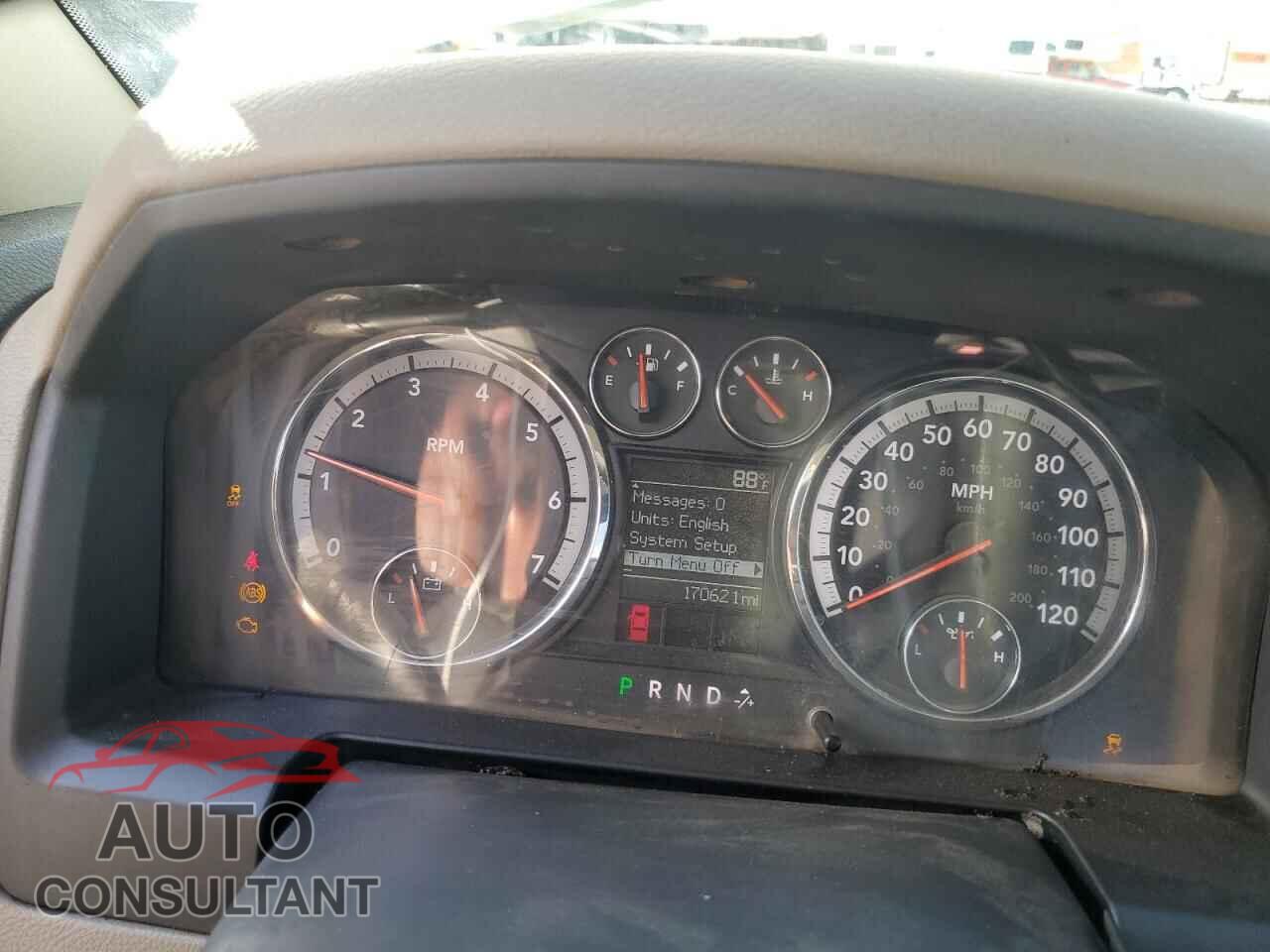 DODGE RAM 2500 2012 - 3C6LD5AT8CG176499