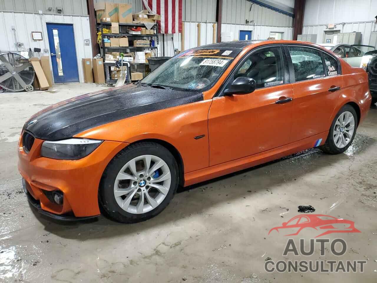 BMW 3 SERIES 2010 - WBAPK5C54AA653307