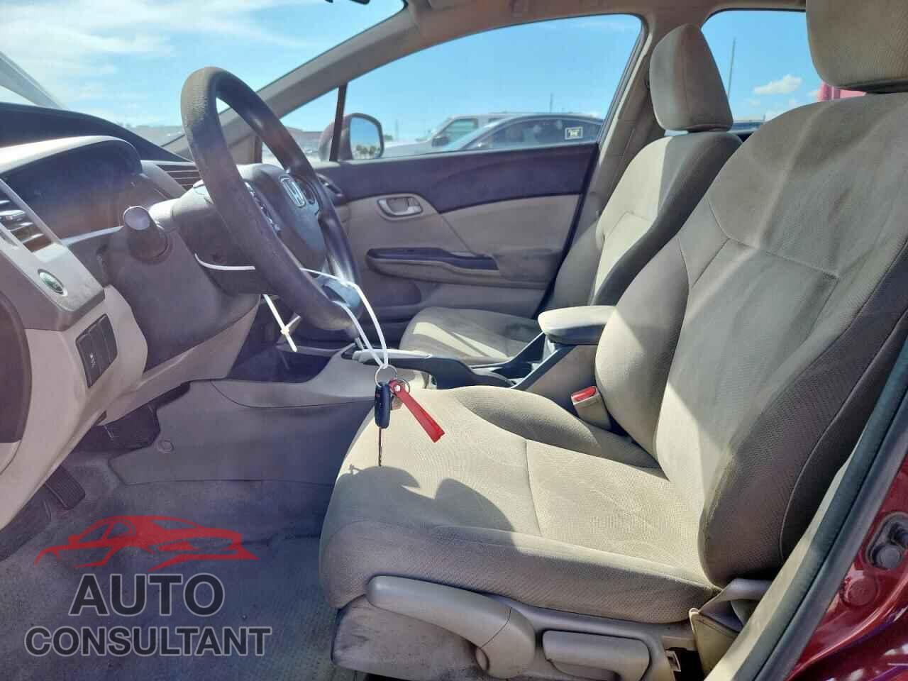HONDA CIVIC 2012 - 2HGFB2F53CH606848