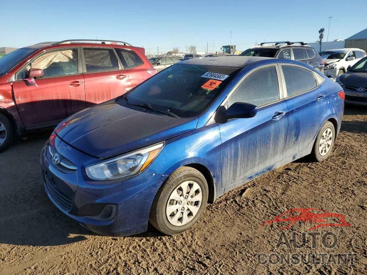 HYUNDAI ACCENT 2016 - KMHCT4AE6GU141014