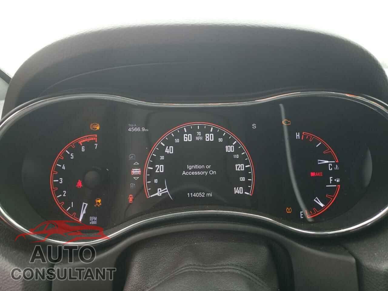 DODGE DURANGO 2017 - 1C4SDHCT0HC774521