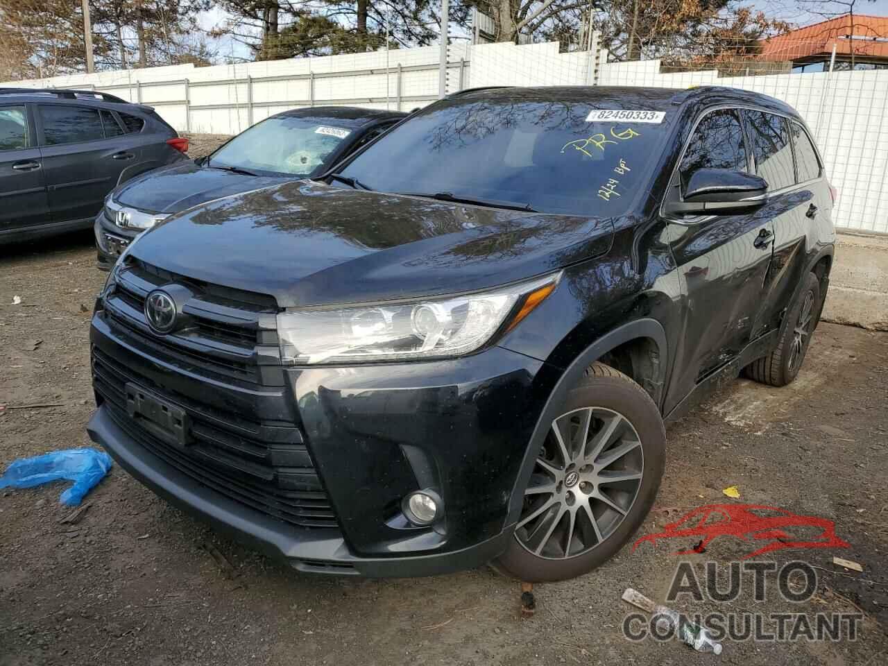 TOYOTA HIGHLANDER 2018 - 5TDJZRFH7JS551827