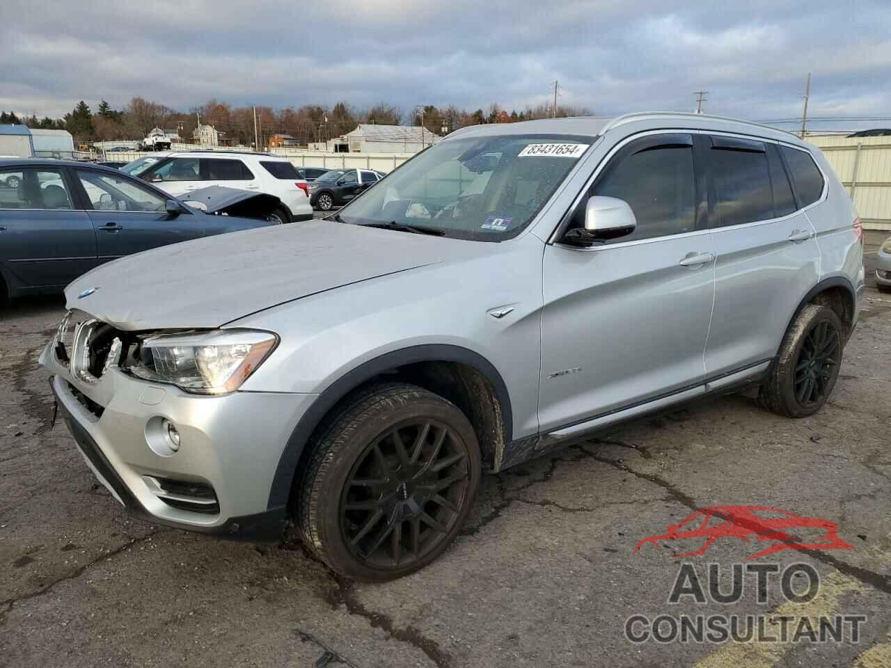 BMW X3 2016 - 5UXWX9C59G0D94479