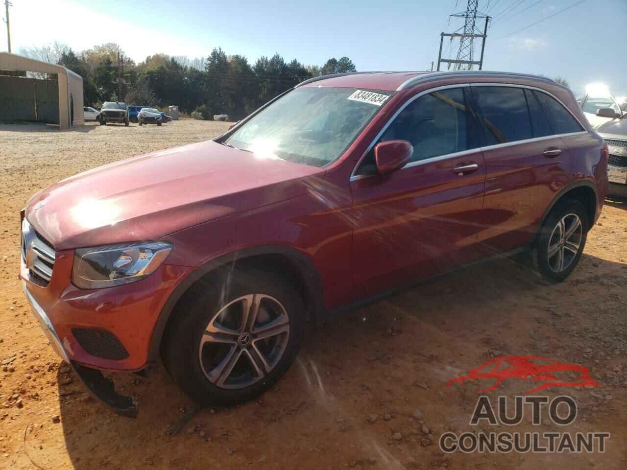 MERCEDES-BENZ GLC-CLASS 2019 - WDC0G4JB2KV148640