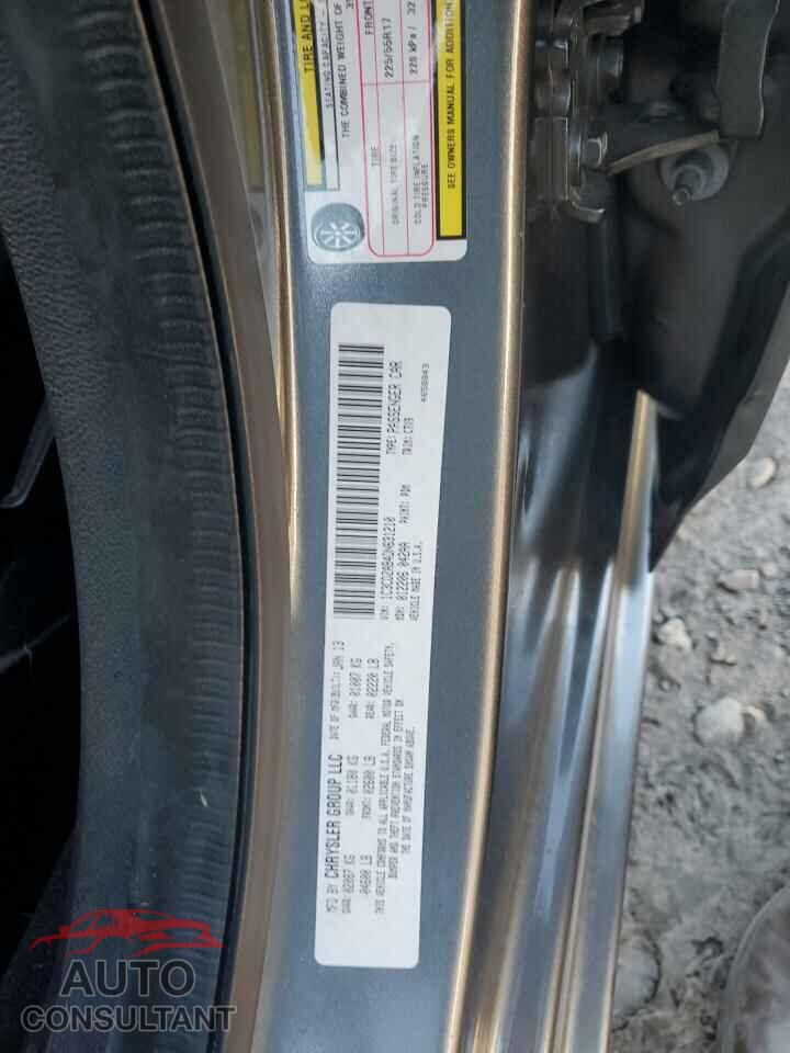 DODGE AVENGER 2013 - 1C3CDZAB4DN631210
