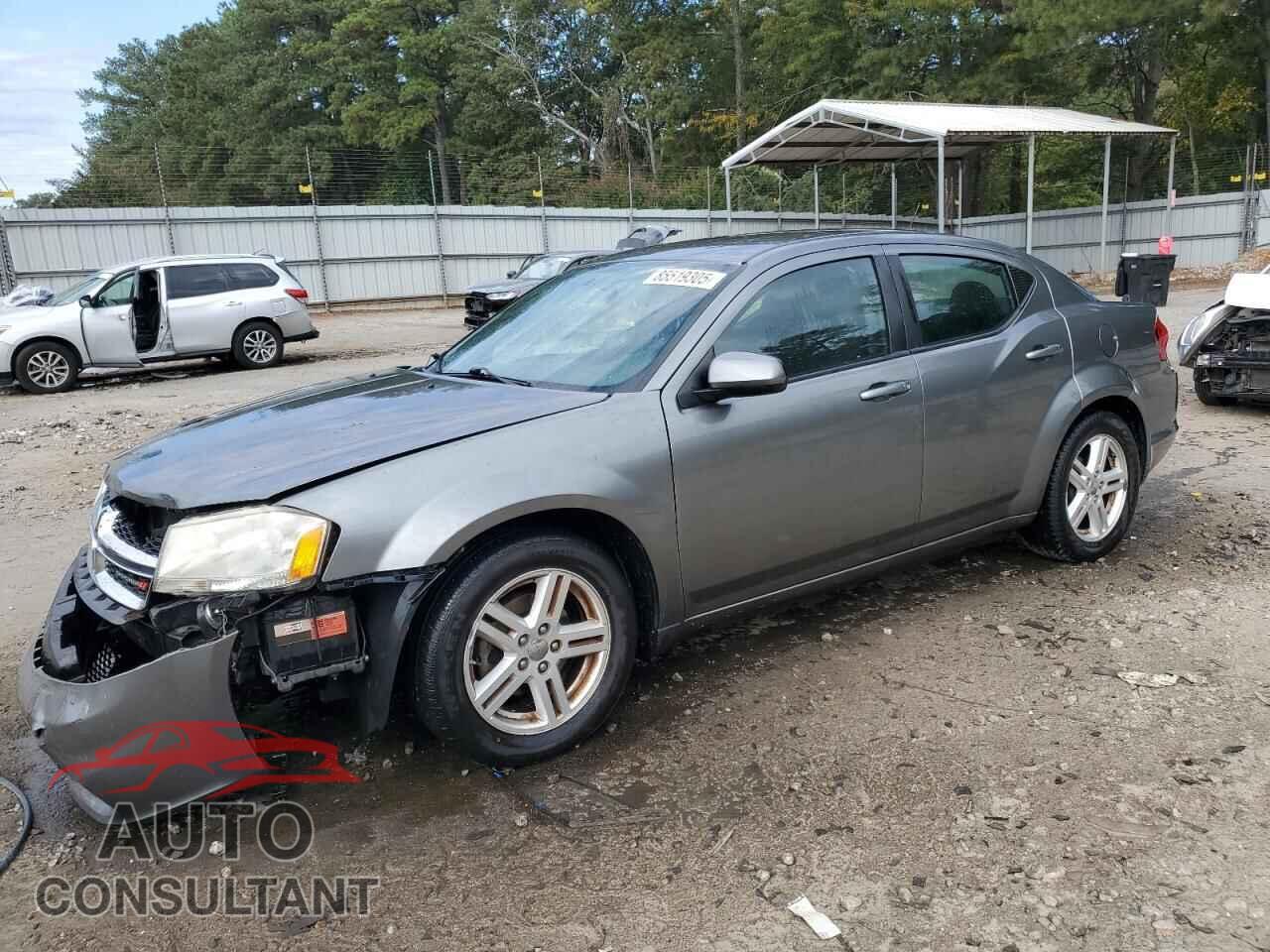 DODGE AVENGER 2012 - 1C3CDZCBXCN290620