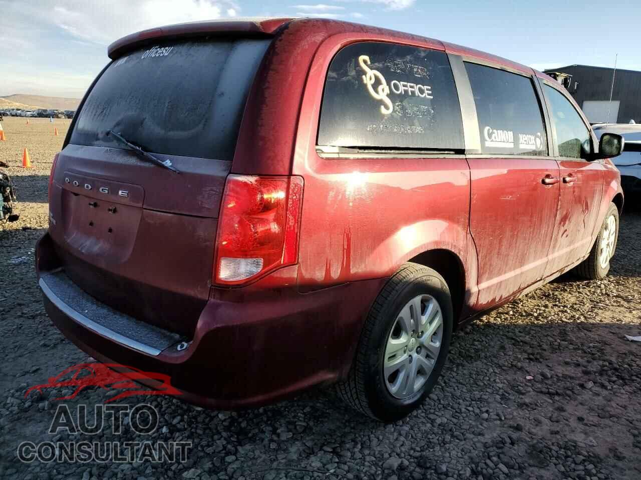 DODGE CARAVAN 2018 - 2C4RDGBG3JR136502